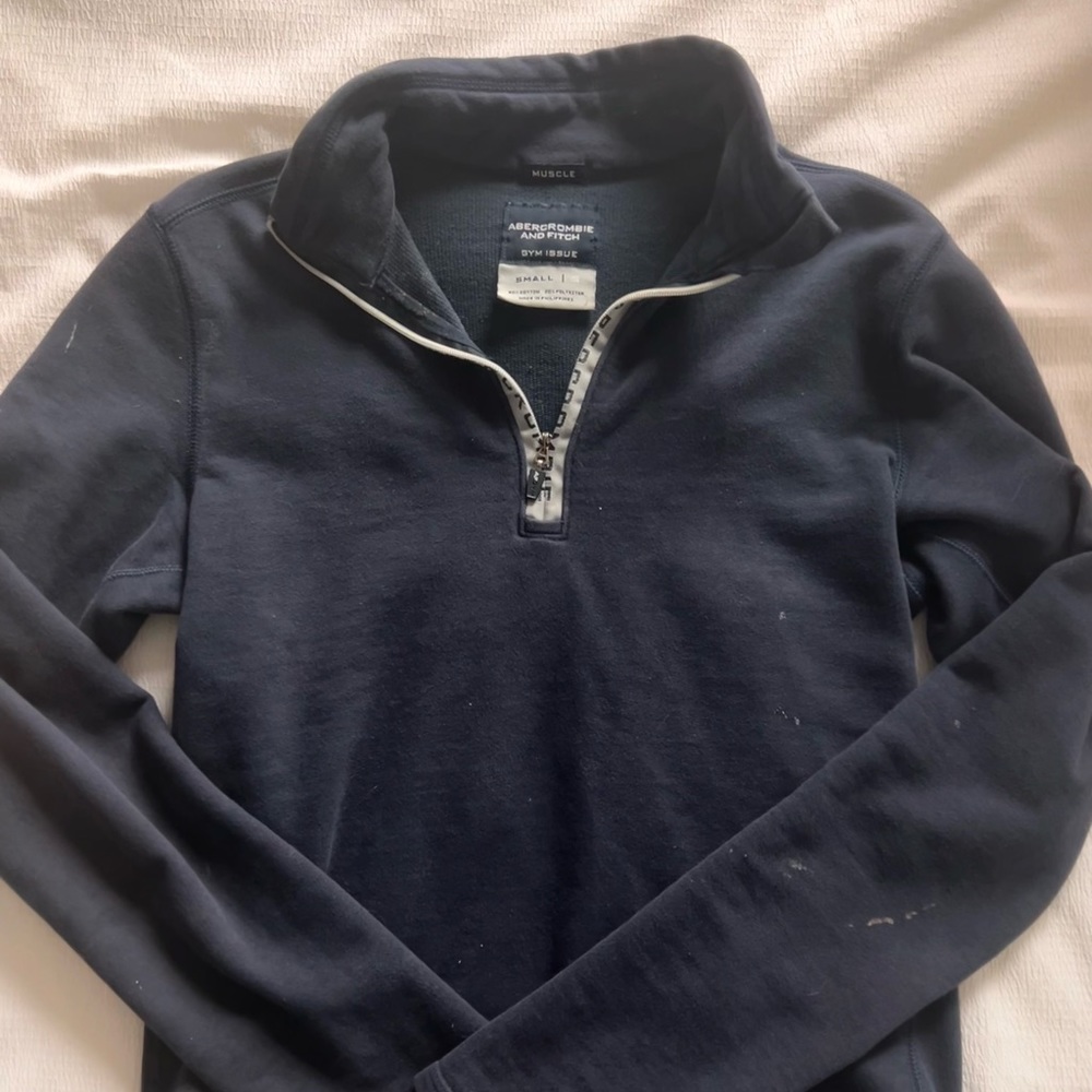 abercrombie and fitch quarter zip